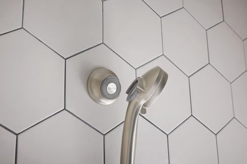 Moen Spot Resistant Remote Dock for Magnetix Handheld Shower Head, Brushed Nickel Finish, 186117SRN - color: Spot Resist Brushed Nickel