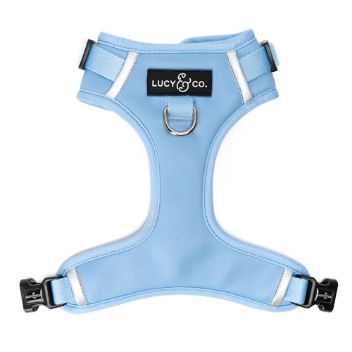 Lucy & Co. The Denim No-Pull Dog Harness - Size X-Large - Vest to Stop Pulling & Walk Easy - Comfortable Leash Training Product w/Adjustable Chest & Neck Straps - color: The Denim No-Pull Harness, size: X-Large