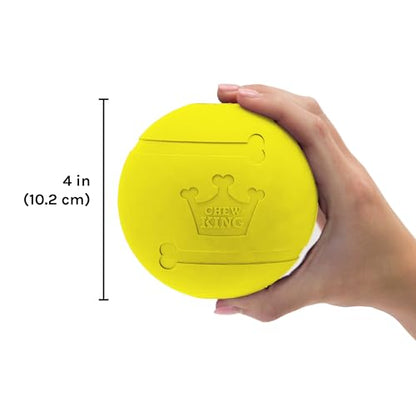 Chew King Flavored Rubber Ball Collection, 4 Inch Chicken Flavor Rubber Fetch Balls 2-Pk - color: M) 4" 2-Pack (Chicken)
