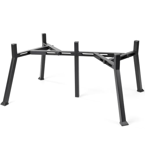 LOOBANI Double Dog Bowl Stand: 2-in-1 Elevated Food Water Bowl, Adjustable Width Fits Bowls 5.9"-8.7" (Stand Only), Anti-Slip Raised Bowl for Medium Adult, Senior, Arthritis Dogs, Black, Large - color: Black, size: Large (Fits 8.2"-11" Bowls, Double)