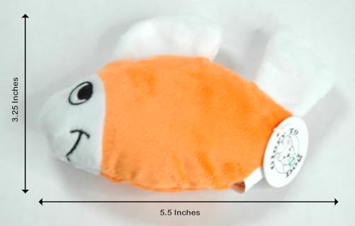Glory To Dog TinyToy Gold Fish Small Dog Toy - style: Goldfish