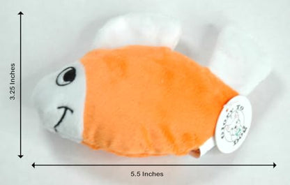 Glory To Dog TinyToy Gold Fish Small Dog Toy - style: Goldfish