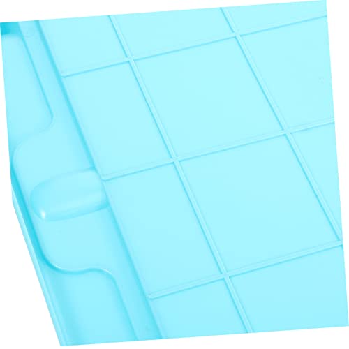 Healifty Indoor Dog Toilet Tray with Slip Mesh and Column Design for Puppy Training Household Pet Potty for Small to Dogs Easy