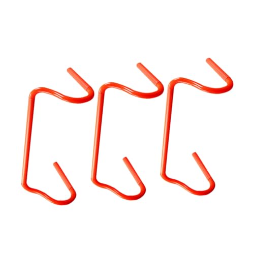 3pcs Adjustable PVC Agility Hurdles Set Portable Speed Training Equipment for Soccer Basketball Football Versatile Running Practice and Dog Fitness Drills