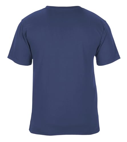SEA DOG Classic Original Pocket Print Graphic T-Shirt, 100% Ringspun Cotton, Relaxed Fit, Printed in USA - color: Blue, size: Large