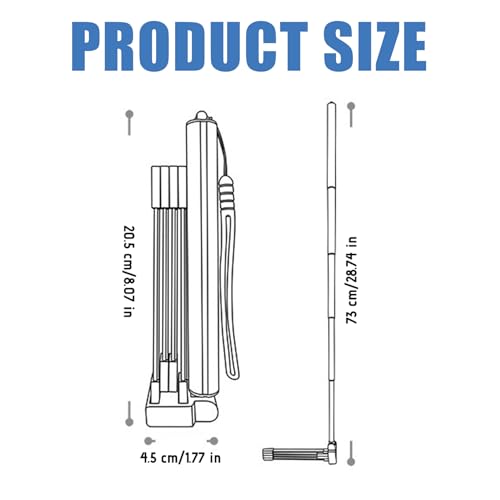 NIDONE Dog Pooper Scooper, Telescopic Pooper Scooper Catcher with Long Handle, Self-Adhesive and Foldable Dog Poop Collector