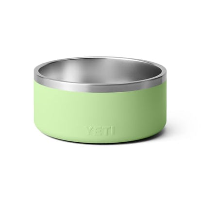 YETI Boomer 8, Stainless Steel, Non-Slip Dog Bowl, Holds 64 Ounces - color: Key Lime