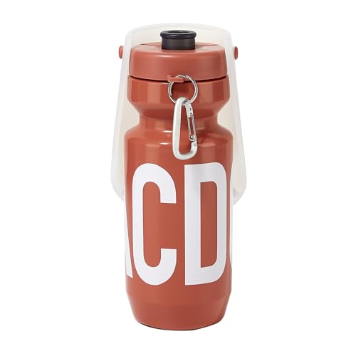 Howgo Dog Water Bottle Portable Travel Water Bottle Dispenser for Dogs, Super Light-Weight, Leak-Proof Bottles for Pets Outdoor Walking, Hiking, Travel,Food Grade Silicone,BPA Free (Red, 21oz) - color: Red