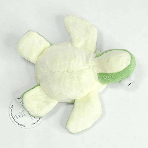 Glory To Dog TinyToy Plush Green Turtle Very Small Dog Toy for Small and Toy Breed Dogs - style: Turtle