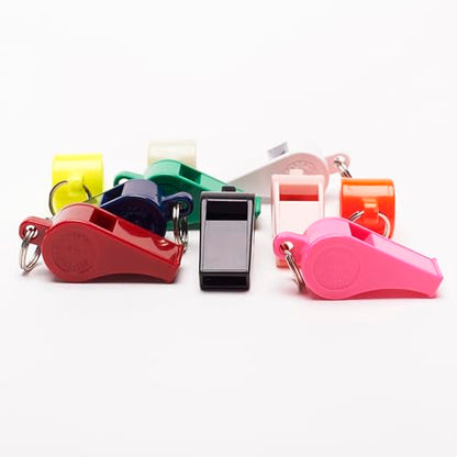 ACME Genuine Professional Quality BPA Free Plastic No. 660 Thunderer Whistle, Small Sized, High-Pitch, All-Rounder, Tapered Mouthpiece, 117 dBA, Designed and Made in The UK. Standard Orange