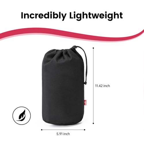 Wakytu Dog Emergency Rescue Sling - Lightweight Packable Lift Harness with Handle - Safe Transport for Small Medium Dogs - Ideal for Hiking Skiing（18.5-29.5lbs） - size: L（18.5-29.5lbs）