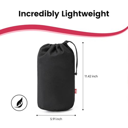 Wakytu Dog Emergency Rescue Sling - Lightweight Packable Lift Harness with Handle - Safe Transport for Small Medium Dogs - Ideal for Hiking Skiing（8.5-17.5lbs） - size: M（8.5-17.5lbs）