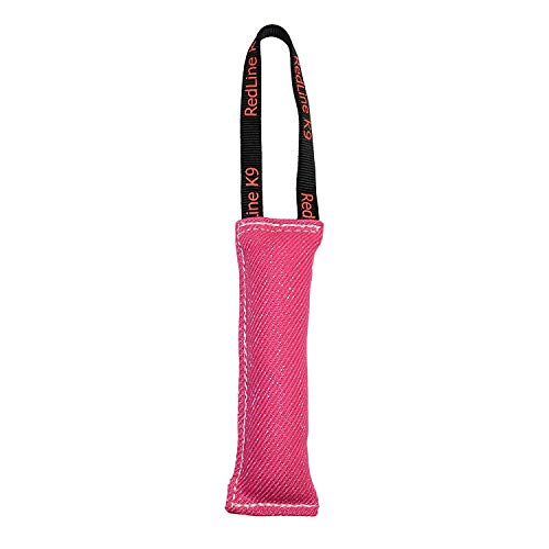 Redline K9 Bite Suit Tug Toy (3" x 10") 1 Handle (Pink) - color: Pink