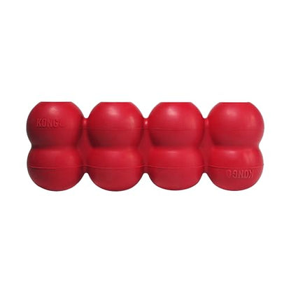 KONG Goodie Ribbon - Stuffable Natural Rubber Dog Toy - with Four Fillable Goodie Grippers for Enrichment Play - Bone-Shaped Chew Toy - for Large Dogs - size: Large (Pack of 1)