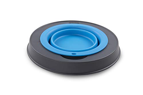 Dexas Pets Single Elevated Pet Feeder/Pet Bowl, I.5 Cup Capacity, Pro Blue, Small - color: Pro Blue, size: Small/1.5 Cup Capacity