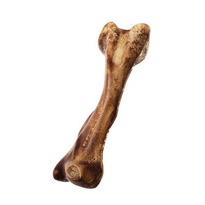 Nylabone Healthy Edibles WILD Natural Longer-Lasting Chew Treats, Venison Flavor, Large Dogs Up to 50 lbs - Made in USA (1 Count) - size: 1 Count (4.9 oz) (Pack of 1)