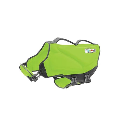 Outward Hound Dawson Swim Dog Life Jacket, Green, Large - color: Green, size: Large (Chest Girth: 28"-32")