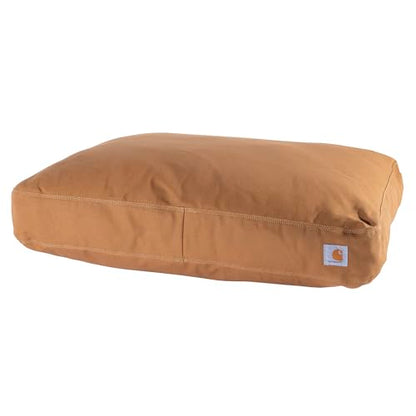 Carhartt Durable Canvas Pet Bed, Water Resistant Firm Duck Dog Bed, Carhartt Brown, Medium - color: Carhartt Brown, size: Medium