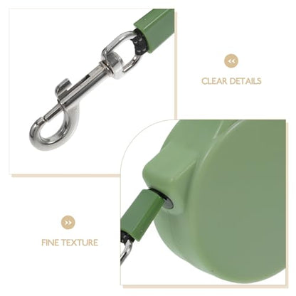 Retractable Dog Leash 3 Meter Automatic Expandable Nylon Tape Leash with Brake Lock for Small to Medium Dogs Outdoor Walking and Puppy
