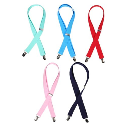 PRETYZOOM 5pcs Adjustable Dog Diaper Suspenders Strap Elastic Belly Band Holder Harness for Small Puppies and Female Dogs Housebreaking