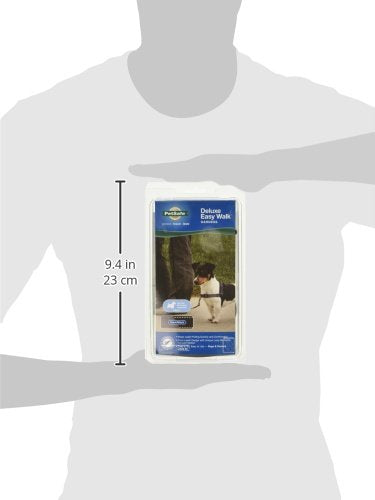 Petsafe Deluxe Easy Walk Harness, Small, Steel Gray, EWH-D-HC-S-STL - color: Steel Grey, size: Small (Pack of 1)