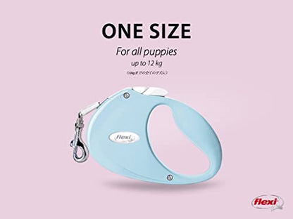 Flexi - PU00T2-251-RO - Dog Lead - Retractable Lead - Puppy Tape - 2 m - Pink - size: M