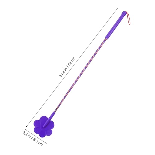 ibasenice 2Pcs Pet Training Stick Cute Paw Shape Dog Trainer Clicker for Puppy Cat Simple Fun Training Tool for Behavior Improvement for Pet Owners