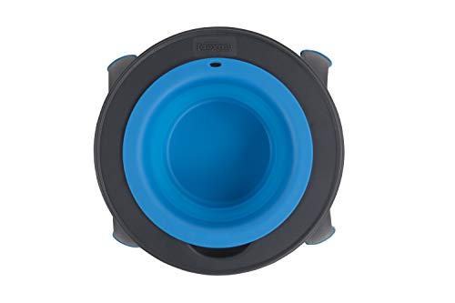 Dexas Pets Single Elevated Pet Feeder/Pet Bowl, I.5 Cup Capacity, Pro Blue, Small - color: Pro Blue, size: Small/1.5 Cup Capacity