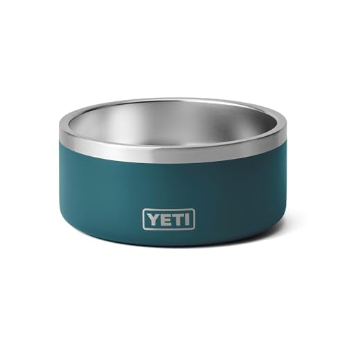 YETI Boomer 8, Stainless Steel, Non-Slip Dog Bowl, Holds 64 Ounces - color: Agave Teal
