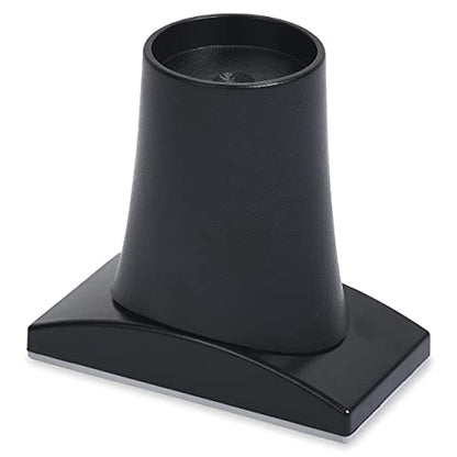 Wall Nanny Extender - 6 Inch Baby Gate Extension Kit -3 Inches Each Side - (Made in USA) Extends Pressure Gates + Protects Walls + Stabilizes Gate - for Child, Pet & Dog Gates (4 Pack) Black - color: Black, size: 6 Inch