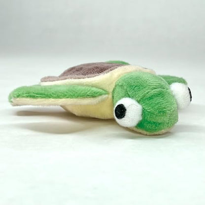 Glory To Dog TinyToy Plush Green Turtle Very Small Dog Toy for Small and Toy Breed Dogs - style: Turtle