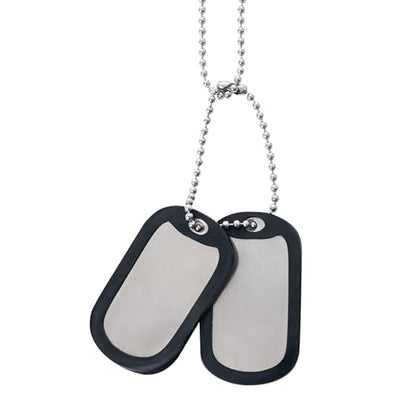 Rothco Dog Tag Silencers – Noise-Reducing Rubber Silencers for Quiet, Comfortable Wear – 2-Pack