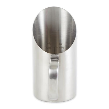 RSVP International Endurance Kitchen Collection Measuring Tools, Dishwasher Safe, Scoop & Measure, Stainless Steel - size: 1.5 cups Scoop (Pack of 1)