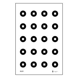Military Dot Circle Target - style: VB-320