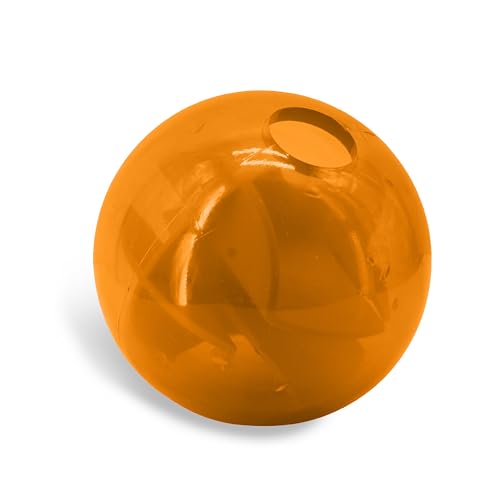 Outward Hound Orbee-Tuff Mazee Interactive Dog Puzzle Toy, Treat Dispensing Slow Feeder Ball, Orange, 4.7-Inch - color: Orange