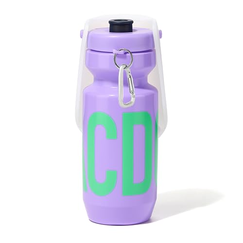 Howgo Dog Water Bottle Portable Travel Water Bottle Dispenser for Dogs, Super Light-Weight, Leak-Proof Bottles for Pets Outdoor Walking, Hiking, Travel (Purple, 21oz) (Purple, 21oz) - color: Purple