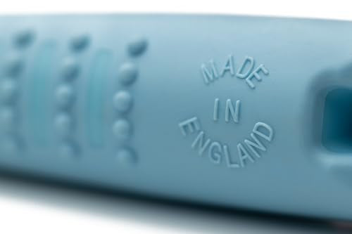 ACME Alpha 211.5 Professional Dog Training Whistle with Enhanced Ergonomic Grip. BPA-Free Plastic. 110 dBA. Long Range. Standardized Frequency. Weatherproof. Made in the UK (Baby Blue) - color: Baby Blue