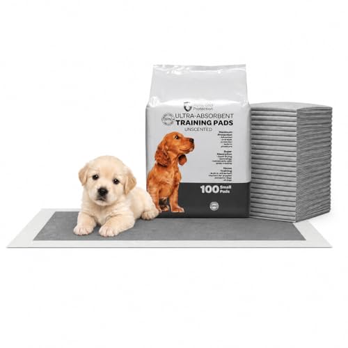 FPN Puppy Pads for Dogs Charcoal | Disposable Pee Pads for Puppies & Small Dogs | Pet Training Pads for Potty Training, Small Dog Pee Pads, Puppy Pads Bulk (100, 13x18 inch) - size: 13x18 inch