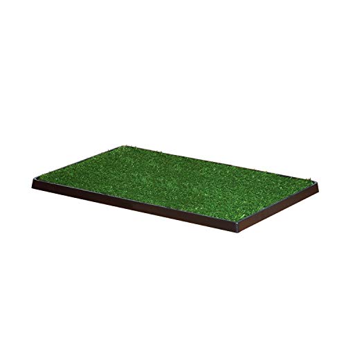 Four Paws Wee-Wee Premium Patch Indoor and Outdoor Pet Potty for Dogs l Dog Potty Training l Artificial Grass l Wee-Wee Patch - size: Medium (3 Count), style: Patch