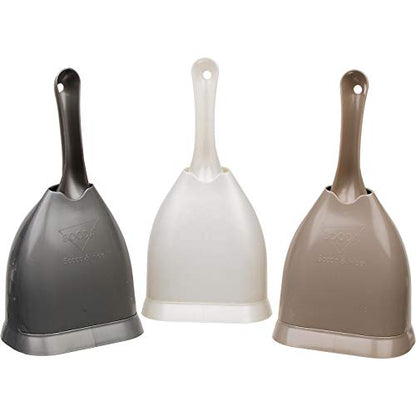 Petmate Scoop N' Hide Cat Litter Scoop with Discreet Holder; Titanium - color: Titanium