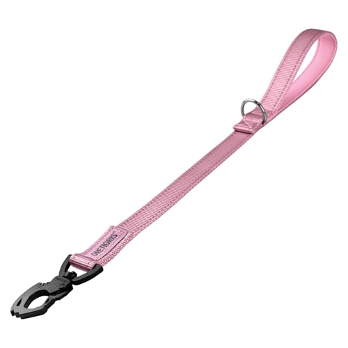 OneTigris Short Traffic Dog Leash for Small Medium Large Dogs(Pink,M) - color: Pink, size: M