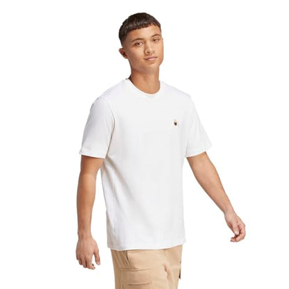 adidas Men's Dog Patch Graphic T-Shirt - color: White/Hoop, size: XX-Large