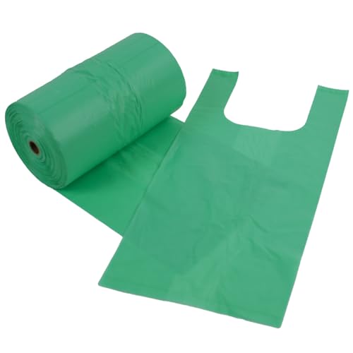 ZERO WASTE USA - Extra Durable Tie-Handle Pet Waste Bags - 2,400 of 7" x 15" w/ 5" side gusset Dog Poop Bags - fits any jumbo Poopy roll dispenser - Case of 8 Rolls with 300 Leak-Proof bags per roll