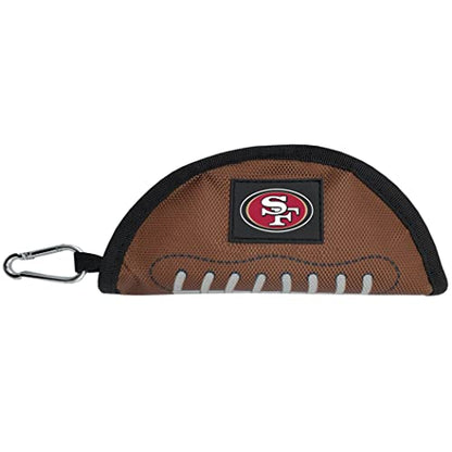 Pets First NFL Collapsible Pet Bowl - color: San Francisco 49ers, style: 1 Pack