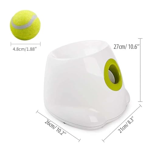 Compact Automatic Dog Ball Launcher Interactive Fetch Machine
