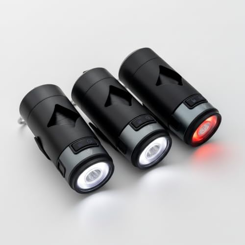 Lumi Dog Waste Bag Holder with LED Flashlight, Hands-Free Dog Walking Accessory with Carabiner Clip & Bags - Perfect for Camping and Lighting Your Path (BLACK) - color: Black