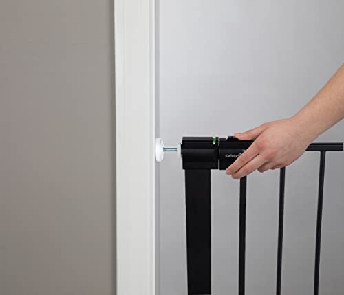 Safety 1st Easy Install 28'' Walk Thru Gate, Fits Between 29'' and 38'', Black, 1-Pack,(GA105CBLK) - color: Black, size: 1-Pack