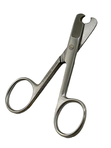 Dog and Cat Nail Cutters Scissors Style German Stainless Steel - For Small Animals, Cats, Dogs, Birds - Grooming Essentials (3.5") - size: 3.5"