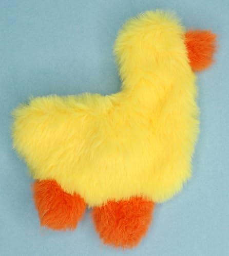 Glory To Dog TinyToy Plush Yellow Duck Very Small Unstuffed Dog Toy - style: Duck
