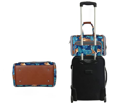 Mr. Peanut’s Gold Series Standard Size Expandable Pet Carrier (El Tigre) - color: El Tigre